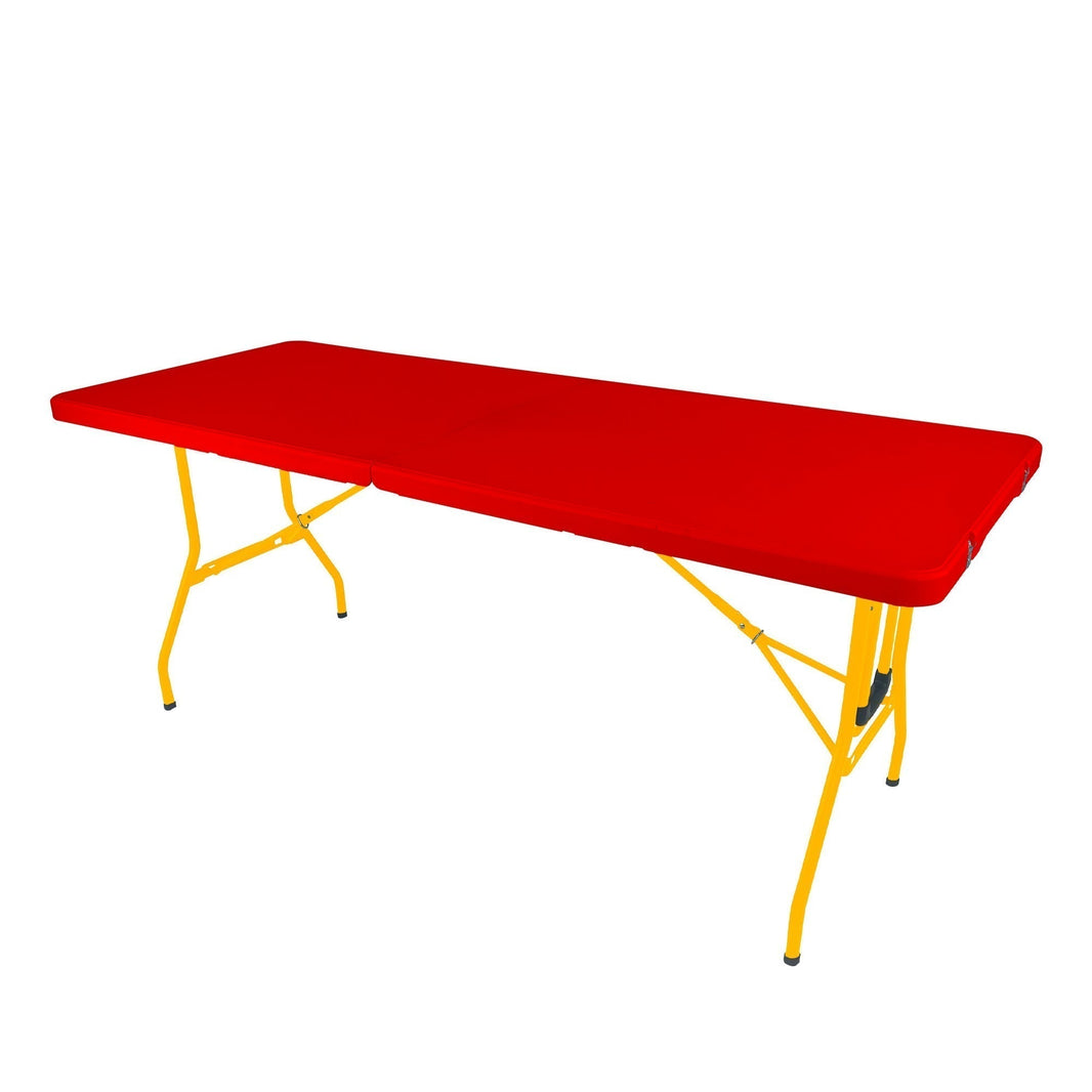 The Rolling Table: All-in-One Portable Party Setup – Table & Chairs