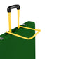 The Rolling Table - 6 Ft. Folding Table on Wheels - Sport Edition - Green & Yellow