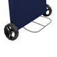 The Rolling Table - 6 Ft. Folding Table on Wheels - Sport Edition - Navy Blue & Gray