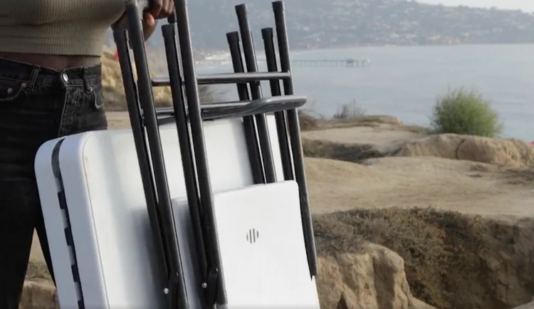 Retractable Chair set